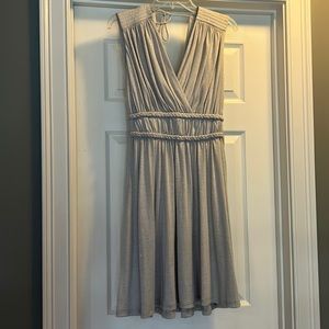 Traffic People silver dress